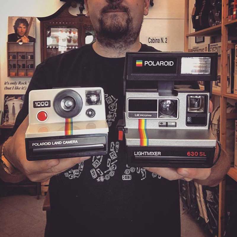 Macchine fotografiche Polaroid anni '80 e '90! - Elvis Lives Roma